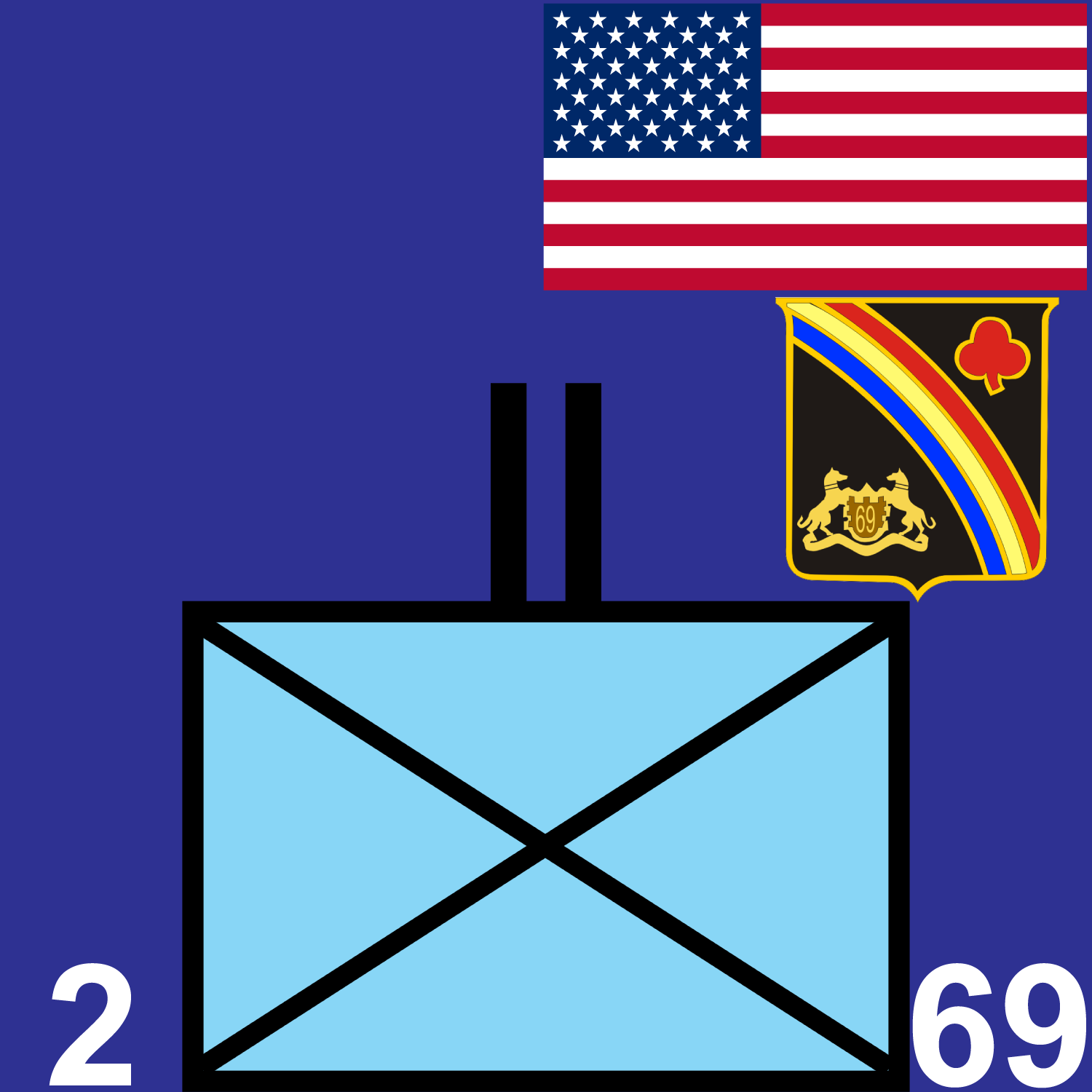 2d Battalion, 69th Infantry Regiment icon